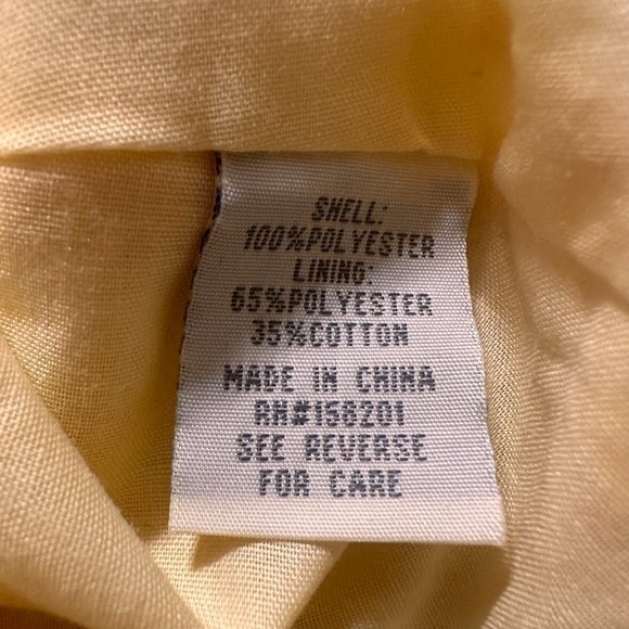 Cali 1850 Skirt Med yellow Plaid Pleated‎ School Girl Preppy Academia coquette - Picture 4 of 4